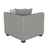 Jayilin Gray 5-Piece Modular Sectional by Homelegance at Eve Furniture