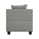 Jayilin Gray 5-Piece Modular Sectional by Homelegance at Eve Furniture