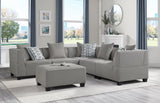 Jayilin Gray 5-Piece Modular Sectional by Homelegance at Eve Furniture
