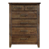 Jerrick Burnished Brown Chest by Homelegance at Eve Furniture