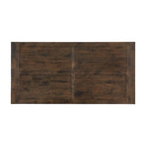 Jerrick Burnished Brown Dining Table by Homelegance at Eve Furniture