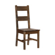 Jerrick Burnished Brown Side Chair, Set of 2 by Homelegance at Eve Furniture