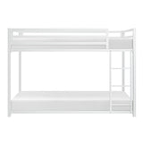 Jovie White Metal Twin/Twin Bunk Bed by Homelegance at Eve Furniture