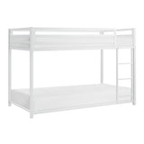 Jovie White Metal Twin/Twin Bunk Bed by Homelegance at Eve Furniture