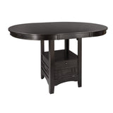 Junipero Espresso Extendable Counter Height Table by Homelegance at Eve Furniture
