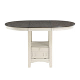 Junipero White Extendable Counter Height Table by Homelegance at Eve Furniture