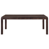 Kavanaugh Dark Brown Extendable Dining Set by Homelegance at Eve Furniture