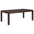 Kavanaugh Dark Brown Extendable Dining Table by Homelegance at Eve Furniture