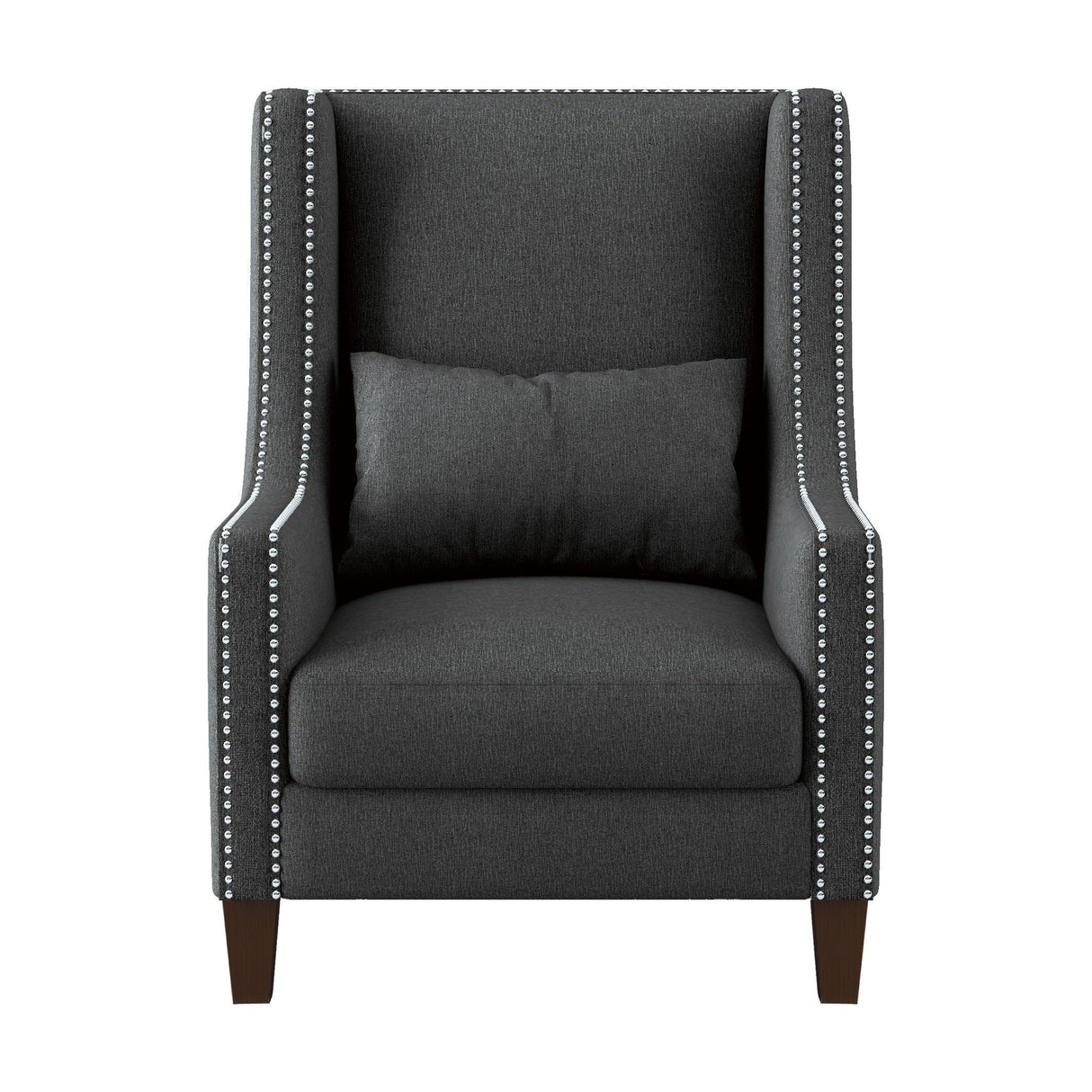 Keller Dark Gray Accent Chair by Homelegance at Eve Furniture