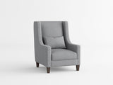Keller Dark Gray Accent Chair by Homelegance at Eve Furniture