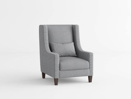 Keller Dark Gray Accent Chair by Homelegance at Eve Furniture