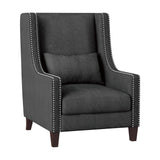 Keller Dark Gray Accent Chair by Homelegance at Eve Furniture