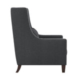 Keller Dark Gray Accent Chair by Homelegance at Eve Furniture