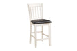 Kiwi White Wash Counter Chair, Set of 2 by Homelegance at Eve Furniture