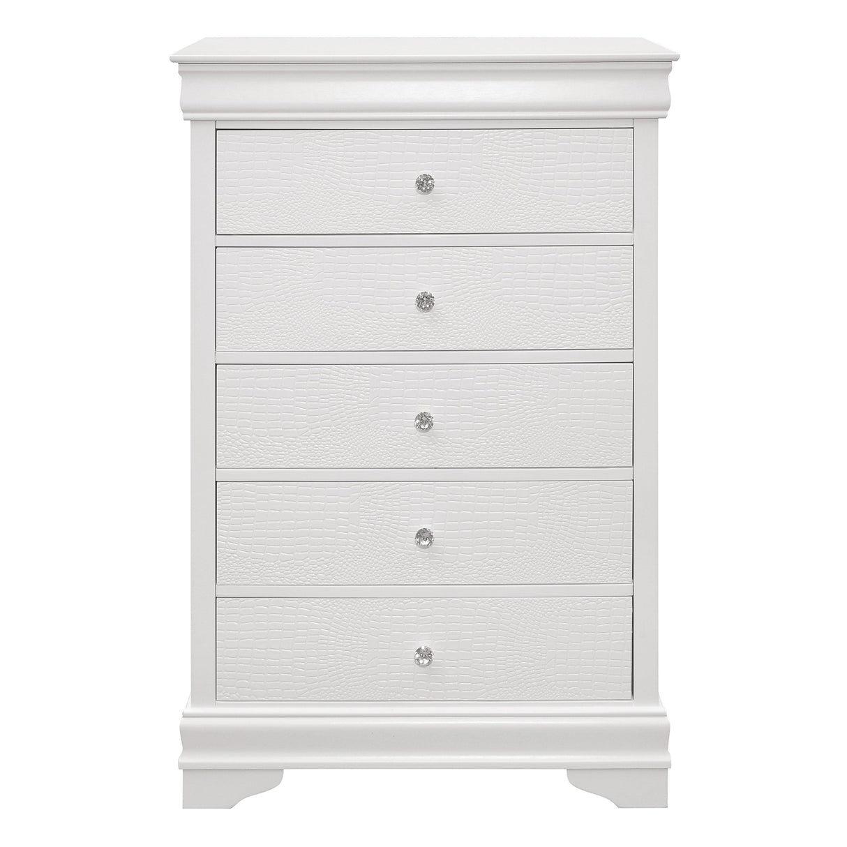 Lana White Chest by Homelegance at Eve Furniture