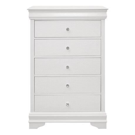 Lana White Chest by Homelegance at Eve Furniture