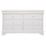 Lana White Dresser by Homelegance at Eve Furniture