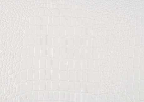 Lana White Full LED Upholstered Panel Bed by Homelegance at Eve Furniture