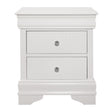 Lana White Nightstand by Homelegance at Eve Furniture