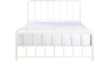 Larkspur White Full Metal Platform Bed by Homelegance at Eve Furniture