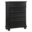 Laurelin Black Chest by Homelegance at Eve Furniture
