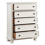 Laurelin White Chest by Homelegance at Eve Furniture