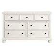 Laurelin White Dresser by Homelegance at Eve Furniture