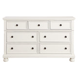 Laurelin White Dresser by Homelegance at Eve Furniture