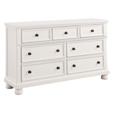 Laurelin White Dresser by Homelegance at Eve Furniture