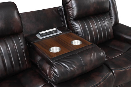 Lavon Brown Reclining Living Room Set by New Era Innovations at Eve Furniture