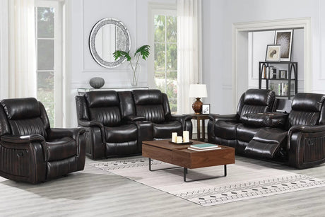 Lavon Brown Reclining Living Room Set by New Era Innovations at Eve Furniture