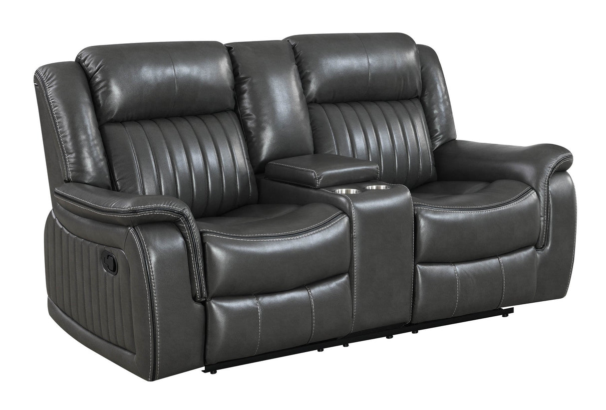 Lavon Grey Reclining Living Room Set by New Era Innovations at Eve Furniture