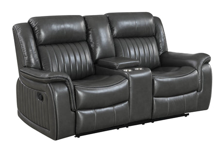 Lavon Grey Reclining Living Room Set by New Era Innovations at Eve Furniture