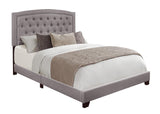 Linda Gray Full Upholstered Bed by Homelegance at Eve Furniture