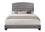 Linda Gray Queen Upholstered Bed by Homelegance at Eve Furniture