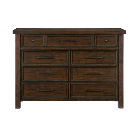 Logandale Brown Dresser by Homelegance at Eve Furniture