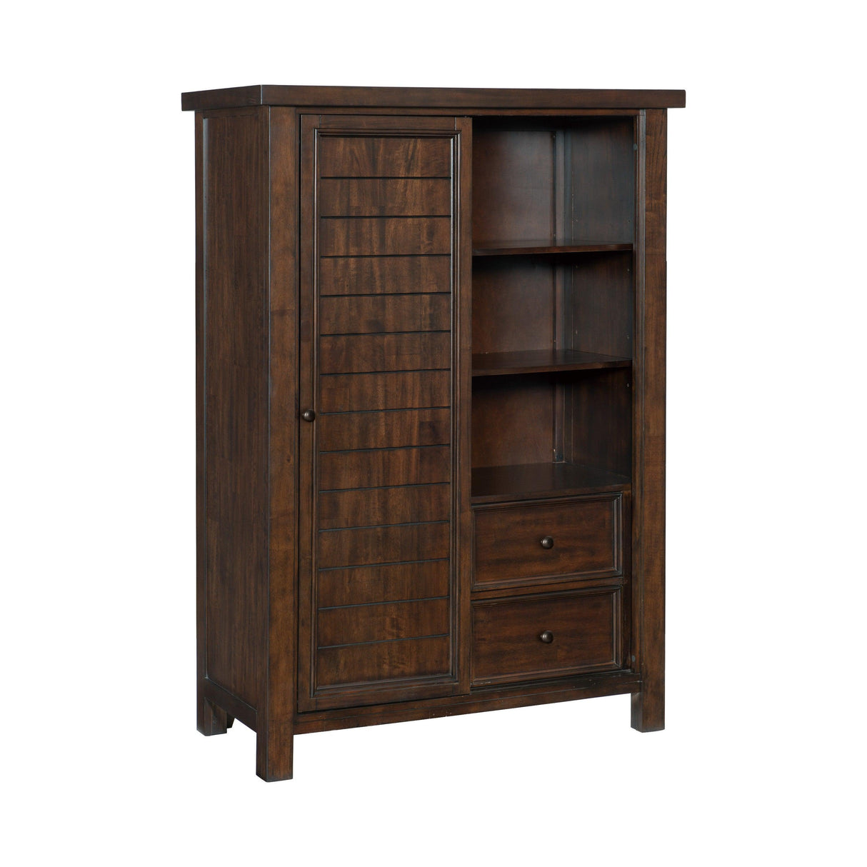 Logandale Brown Wardrobe by Homelegance at Eve Furniture