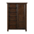 Logandale Brown Wardrobe by Homelegance at Eve Furniture