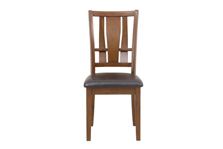 London Brown Mindy 6-Piece Dining Set by Homelegance at Eve Furniture