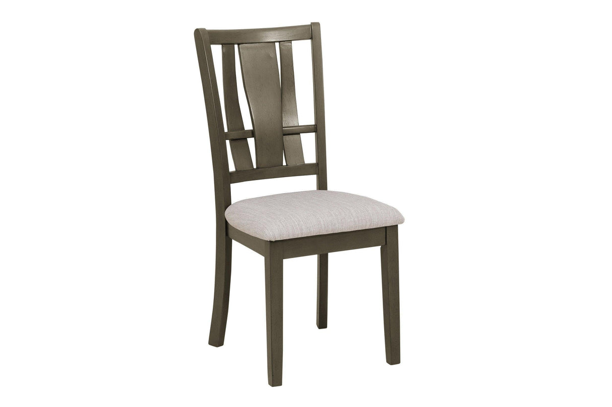 London Gray Mindy 6-Piece Dining Set by Homelegance at Eve Furniture