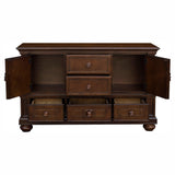 Lordsburg Brown Chery Buffet by Homelegance at Eve Furniture