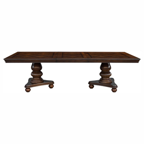 Lordsburg Brown Chery Extendable Dining Table by Homelegance at Eve Furniture