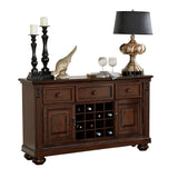 Lordsburg Brown Chery Server by Homelegance at Eve Furniture