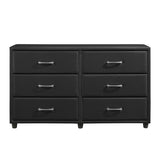 Lorenzi Black Upholstered Platform Youth Bedroom Set by Homelegance at Eve Furniture