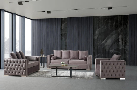 Lotus Grey Living Room Set by New Era Innovations at Eve Furniture