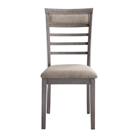 Lovell Gray 5-Piece Dining Set by Homelegance at Eve Furniture