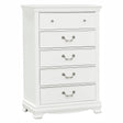 Lucida White Chest by Homelegance at Eve Furniture