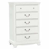 Lucida White Chest by Homelegance at Eve Furniture