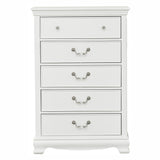 Lucida White Chest by Homelegance at Eve Furniture