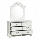 Lucida White Dresser by Homelegance at Eve Furniture
